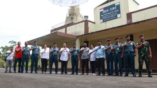 Gali Keberadaan Teknologi Bertaraf Internasional di Biak, Danlanudal Biak Kunjungi BRIN