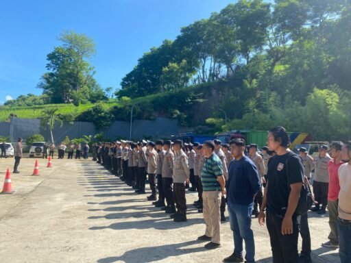 Polres Bima Kota Terjunkan 270 Personel Gabungan Amankan Penetapan Bupati Terpilih