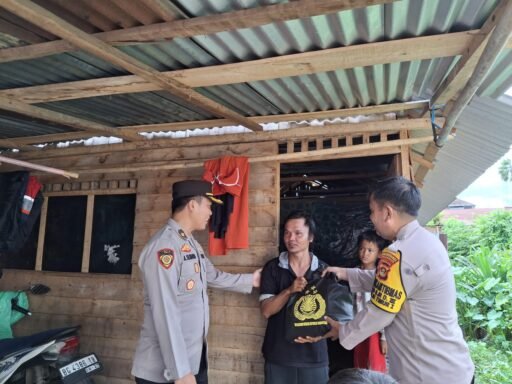 Jumat Berkah, SDM Polda Sumsel Salurkan BANSOS