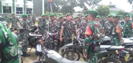 Kodim 0418/Palembang Gelar Pemeriksaan Dan Pengecekan Kendaraan Dinas