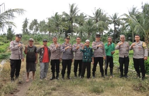 Polres Loteng Siapkan Tujuh Hektar Lahan Tidur Untuk Dijadikan Lahan Produktif.