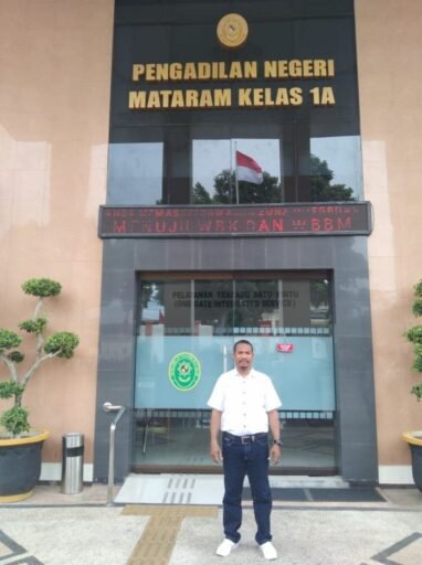 Theofilus Nurak, S.H, Puas Hakim PN Mataram vonis para pembunuh Jaimitu Fatima