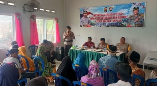 Polda NTB Lakukan Cooling System Pasca Pilkada di Kota Bima