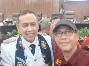 Foto Ketua GANJARIST KOTA BEKASI Bersama WALIKOTA BEKASI Dr.TRI ADHIANTO