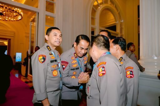 Kapolda Sumsel Irjen Pol Andi Rian R Djajadi SIK, MH Hadir Dalam Rapat Pimpinan TNI-Polri 2025