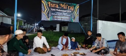 Warga RT 03/030 Perum Abdinegara Residence Peringati Isra mi’raj Nabi Muhammad SAW