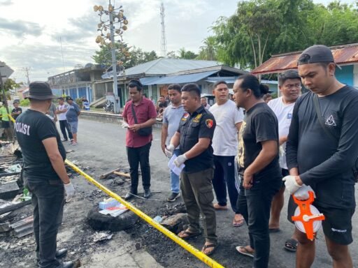 “Rumah Keluarga Lalompoh-Sondak di Lirung Induk Terbakar, Kerugian Capai Rp 1 Miliar”