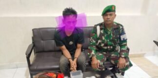 Bravo!! Tim Intel Korem 022/PT Berhasil Tangkap Pengedar Narkoba Bersenjata Rakitan