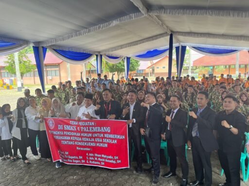 Desri Nago, SH & Rekan Beri Penyuluhan Hukum di SMK Negeri 4 Palembang