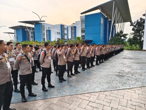 Karo SDM Polda Sumsel, monitoring pelaksanaan CAT Psikologi seleksi SIP angkatan 54 Polda Sumsel