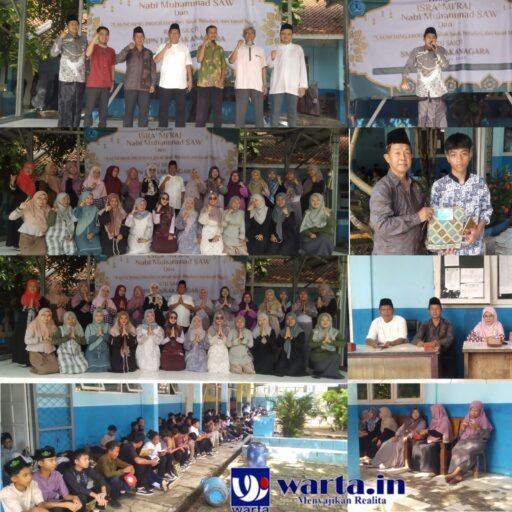 SMPN 1 Pusakanagara Gelar Acara Istimewa, Peringatan Isra Miraj dan Peluncuran Program JUBAH SAKTI
