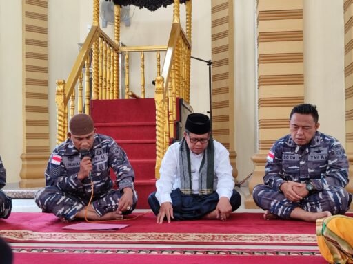Do’a Bersama Lanal TBA Sukseskan MNEK 2025 Di Laut Bali