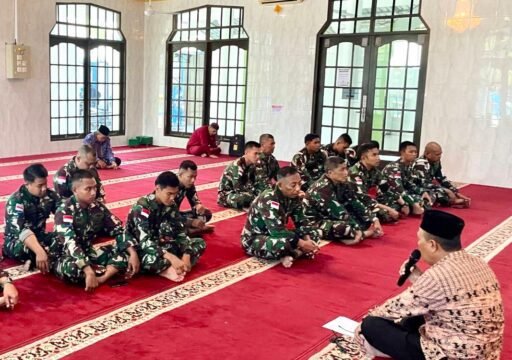 Do’a Bersama Prajurit Lanal Bintan Sukseskan 5Th Multilateral Naval Exercise Komodo (MNEK) 2025