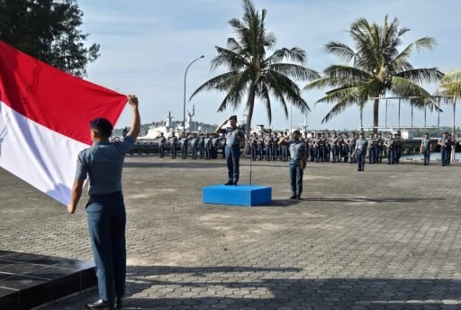 Komandan Lanal Bintan Pimpin Upacara 117-an Bersama Jajaran Satuan TNI AL Tanjung Uban