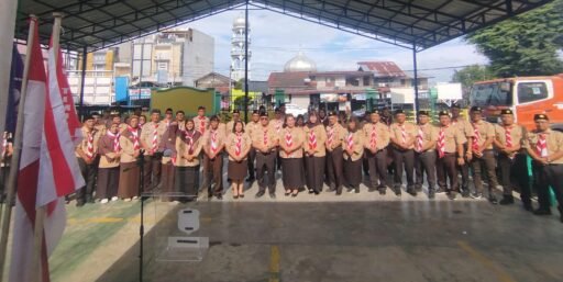 Delapan Pangkalan Pramuka Se-Medan Timur dilantik