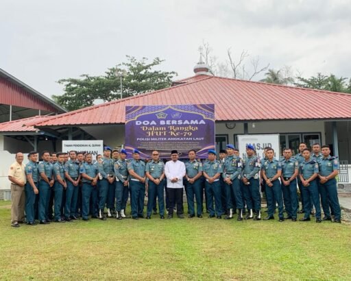 Tingkatkan Iman Taqwa, Pangkalan TNIAL Dabo Singkep Gelar Kauseri Agama&Doa Sambut HUT Ke-79 POMAL