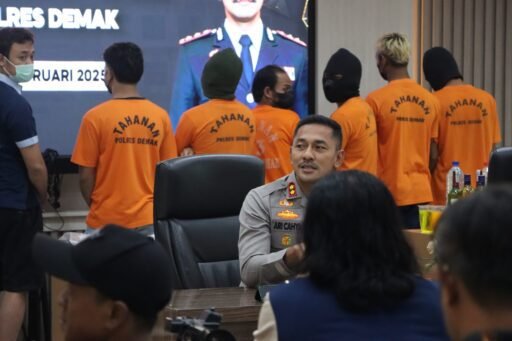 Keberhasilan Polres Demak Dalam Satu Bulan Terakhir Dipaparkan Kapolres Demak