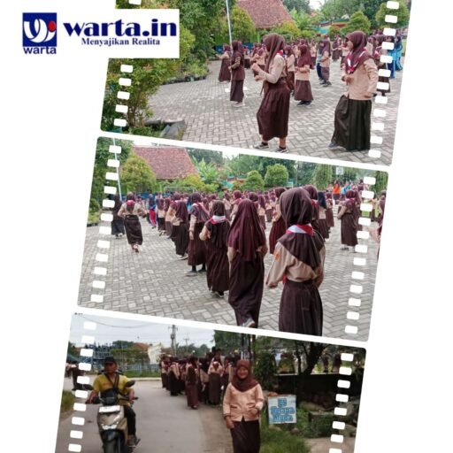 Siswa-siswi SDN Kiarasari Compreng Gelar Olahraga dan Kerja Bakti Sosial