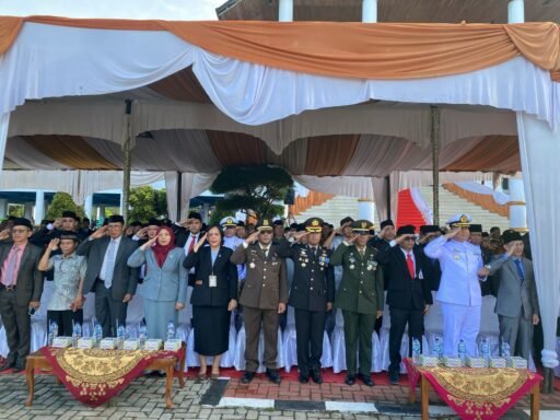 TNI-AL Dukung Kepemimpinan Bupati Dan Wakil Bupati Di Hari Jadi Ke-22 Kabupaten Mukomuko