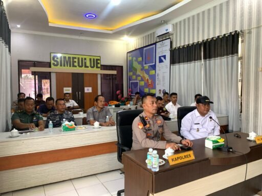 Panen Raya Jagung Serentak Tahap I Di Gelar, Lanal Simeulue Turut Hadir Secara Vicon