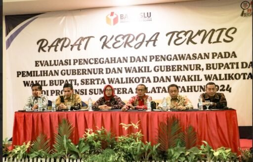 Bawaslu Sumsel Gelar Rapat Evaluasi Pengawasan Pemilu 2024 di Lubuklinggau