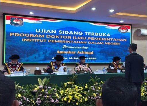 Walikota Terpilih Amsakar Lulus Memuaskan, Pemimpin Batam Bergelar Doktor Ilmu Pemerintahan