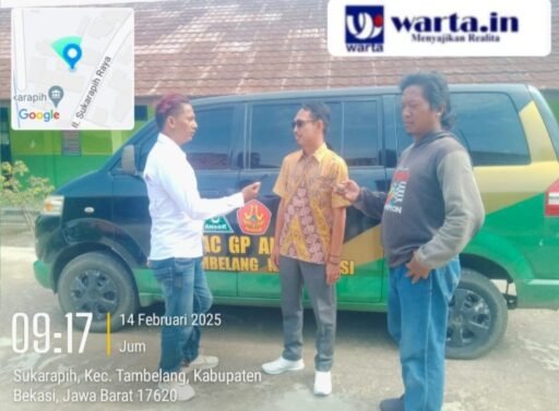 Ketua Dewan Pengurus Kecamatan Komite Nasional Pemuda Indonesia Datangi Kecamatan Tambelang