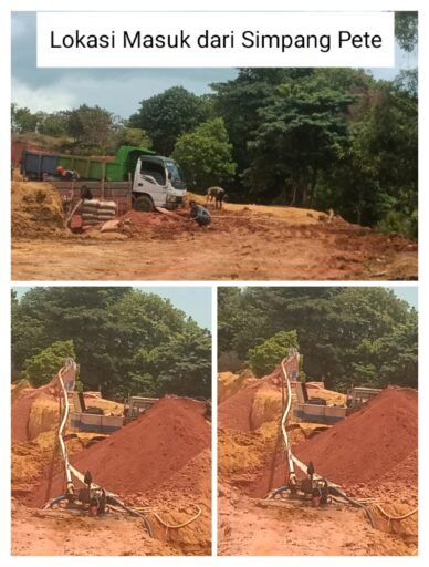 Cut and Fill + Tambang Pasir Wilayah Nongsa Simp.Pete Dalam Diduga Ilegal: Ternyata Pemain Lama
