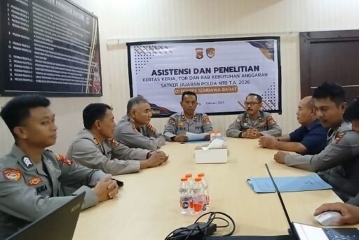 Polda NTB Laksanakan Asistensi Anggaran di Polres Sumbawa Barat