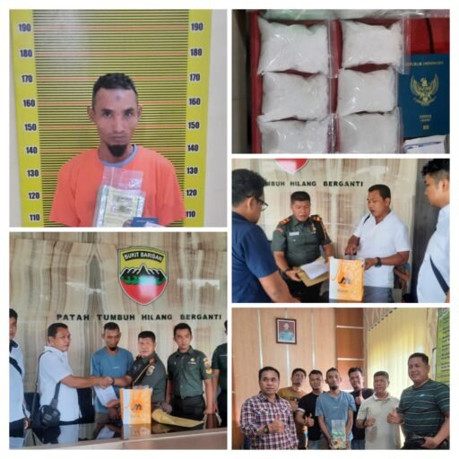 Kodam I/BB Amankan 1 Kg Sabu dalam Operasi Bersama Korem 022/PT dan Kodim 0209/LB