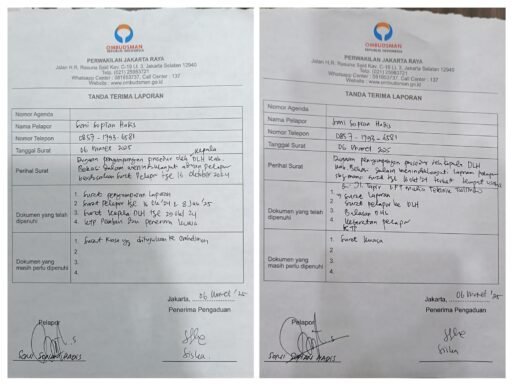 POKMASLH Laporkan Kepala DLH Kabupaten Bekasi ke Ombudsman RI