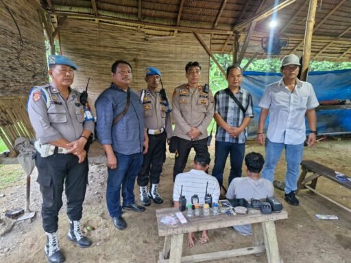 Polsek Pancur Batu Grebek Barak Narkoba, Dua Pelaku Diamankan