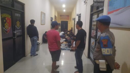 Diduga Rencanakan Aksi Perang Sarung, 27 Anak Ditangkap Tim Gabungan Polres Boyolali