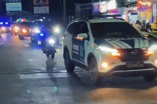 Cegah Gangguan Kamtibmas, Polres Tegal Kota Gelar Patroli Skala Besar dan Saur On The Road