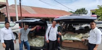 Satresnarkoba Polres Bitung Gagalkan Penyelundupan 1.375 Liter Cap Tikus