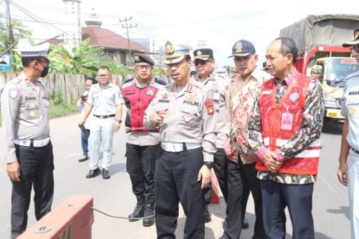 Peninjauan lalulintas Sumatera Palembang-Banyuasin mendukung arus mudik Jelang idul fitri 1446 H