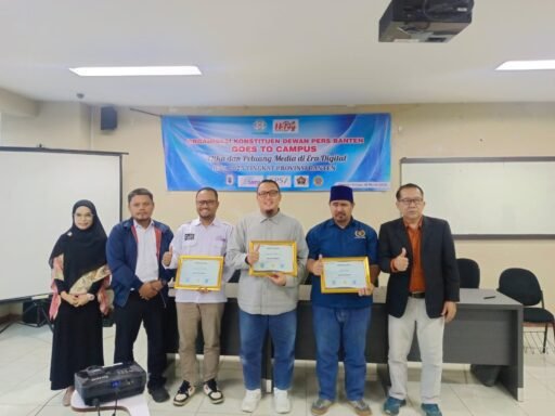 Organisasi Konstituen Dewan Pers Banten Goes To Campus, Bahas Dunia Kerja Media & Mahasiswa Unsera