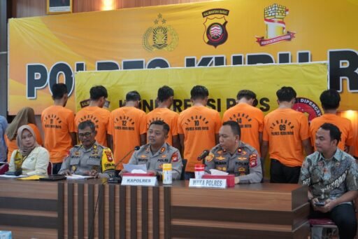Tindak Tegas Penyakit Masyarakat, Polres Kubu Raya Amankan Puluhan Pelaku Tindak Pidana