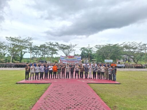 Lanal Simeulue Ikuti Apel Gelar Pasukan Operasi Ketupat Seulawah 2025 Dan Buka Puasa Bersama