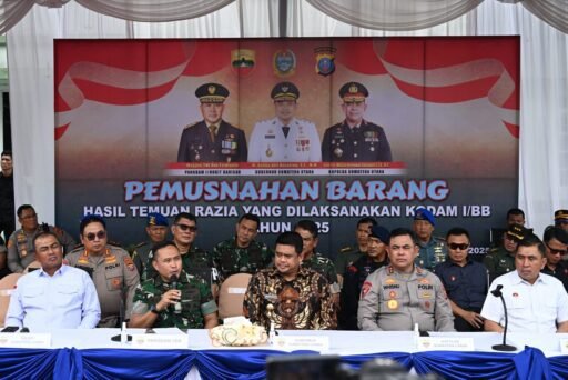 Bobby Nasution Apresiasi Upaya Polda dan Kodam I/BB Berantas Judi dan Narkoba