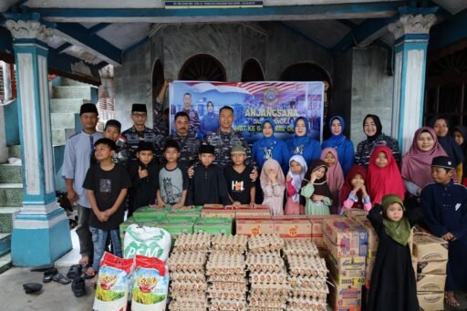 60 Tahun Mengabdi, Lanal Dumai Berbagi Dan Menginspirasi