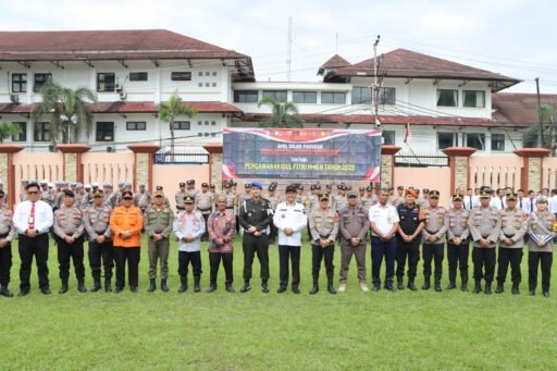 APEL GELAR PASUKAN OPS KETUPAT MUSI 2025, POLRES MUARA ENIM SIAP AMANKAN PERAYAAN IDUL FITRI
