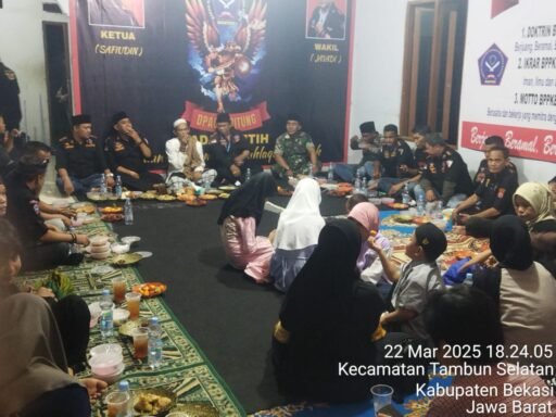 Ormas BPPKB BANTEN DPAC Cibitung Santunan yatim dan berbagai takjil