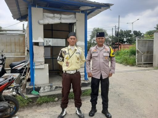Sambang Kamtibmas Bhabinkamtibmas Kel. Bintara Pos Security IndoGrosir Bintara