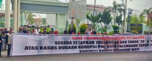 Penggiat Anti Korupsi Sumsel Minta Kejari Palembang Tetapkan FA dan DS Tersangka Perkara PMI