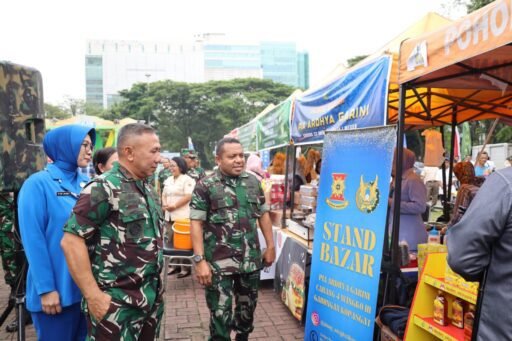 Komandan Lantamal I Beserta Ketua Korcab DJA I Hadiri Bazar Murah Serentak Sambut Idul Fitri 2025