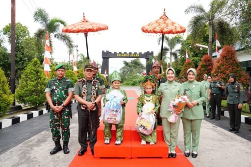 Pastikan Kesiapan Operasional satuan, Pangdam II/Sriwijaya Kunjungi Yonzipur 2/SG