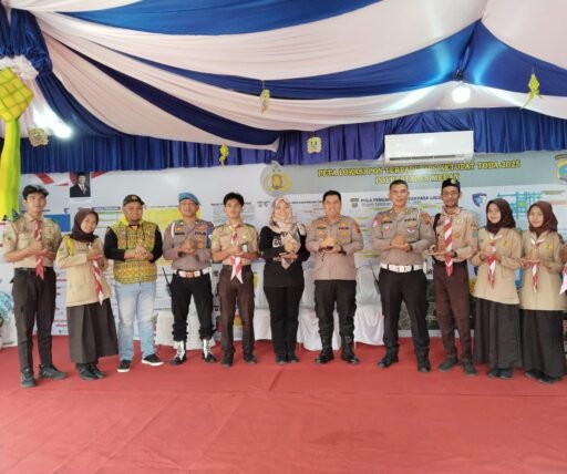 Ketua Kwartir Ranting Medan Timur kunjungi ke Pos Pam Ketupat Toba 2025