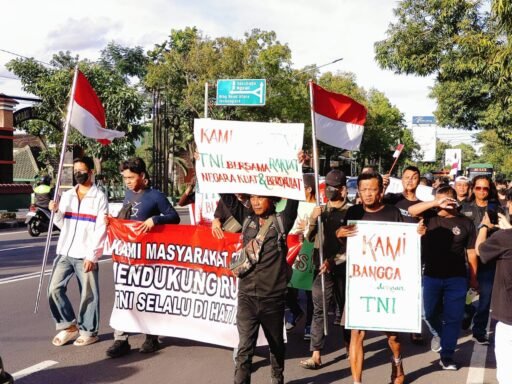 Ratusan Pemuda Sragen Nyatakan Dukung RUU TNI