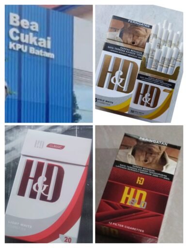 Rokok Tanpa Pita Cukai Merk HD Beredar Bebas Kok Bisa Ya??: Bea Cukai Batam Diduga Lemah Kontrol